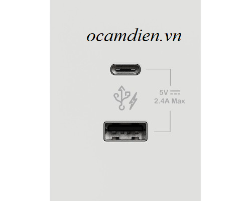 Hiện đại hóa ngôi nhà với ổ cắm điện dòng AvatarOn A và ổ sạc USB type A+C 2.4A size 2S Schneider