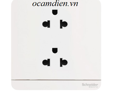 Ổ cắm điện dòng AvatarOn A đôi 3 chấu 16A size E Schneider: Giải pháp hiện đại cho hệ thống điện trong ngôi nhà của bạn